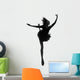 Female Ballerina Studio Wall Decal