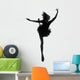 Female Ballerina Studio Wall Decal