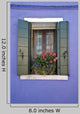 Colorful Burano Italy Window