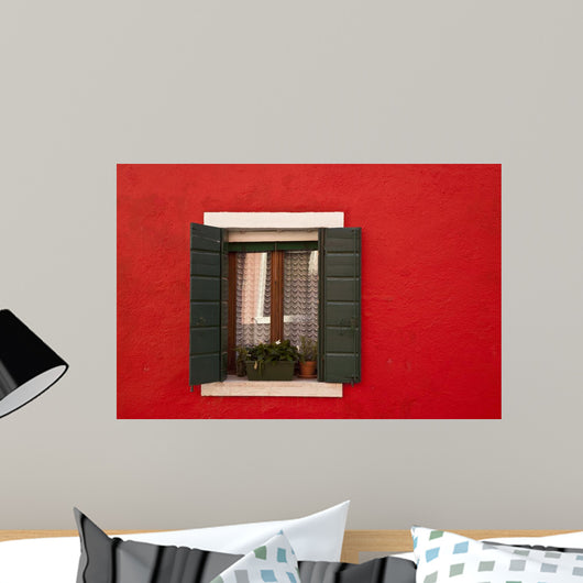 Colorful Burano Italy Window