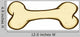 Cartoon Dog Bone