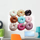 Colorful tasty donuts Wall Decal