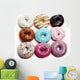 Colorful tasty donuts Wall Decal