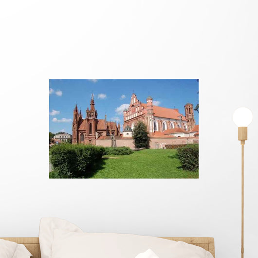 Eglise Vilnius Wall Decal