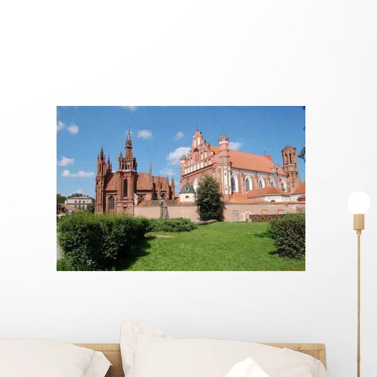 Eglise Vilnius Wall Decal
