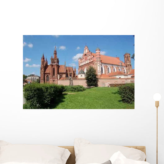 Eglise Vilnius Wall Decal