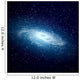 Space galaxy image Wall Mural