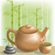 Green Tea Wall Mural