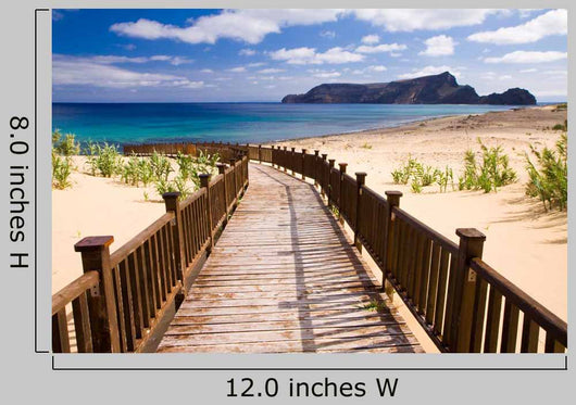 Sidewalk to Beach