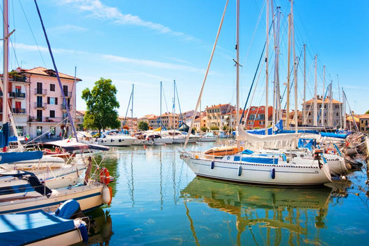 Beautiful Scene Boats Grado