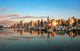Vancouver Skyline Sunset Wall Decal