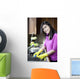 Teen Girl Washing Dishes