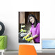 Teen Girl Washing Dishes