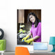 Teen Girl Washing Dishes