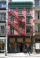 Pink New York Building Wall Decal