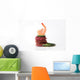Red Shrimp and Zucchini Wall Mural