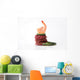 Red Shrimp and Zucchini Wall Mural