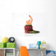 Red Shrimp and Zucchini Wall Mural