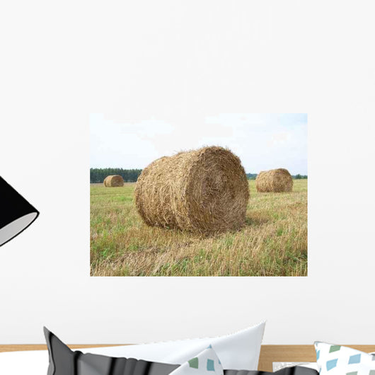 Bales Hay Wall Decal