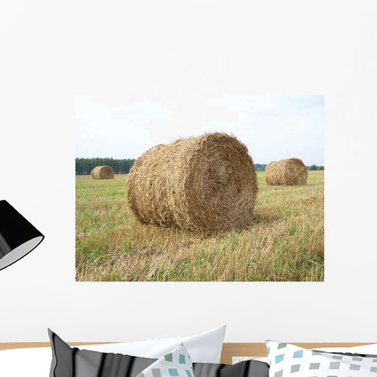 Bales Hay Wall Decal