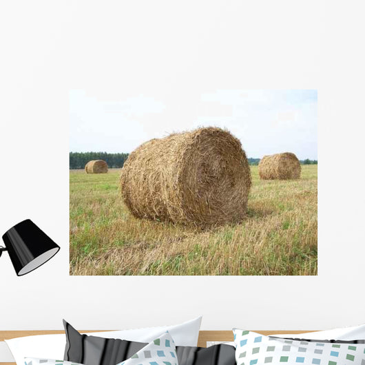 Bales Hay Wall Decal