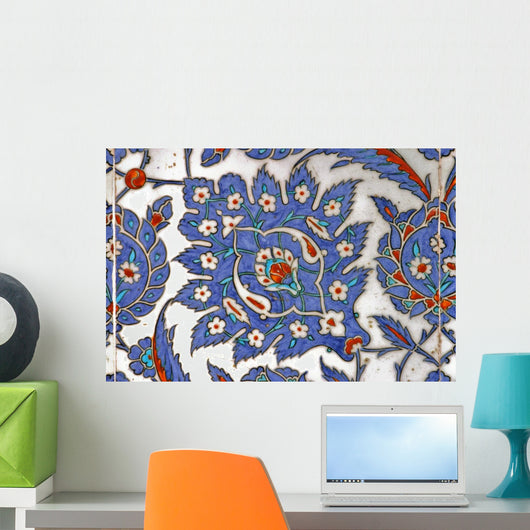 Turkish Tile Rustem Pasa Wall Mural