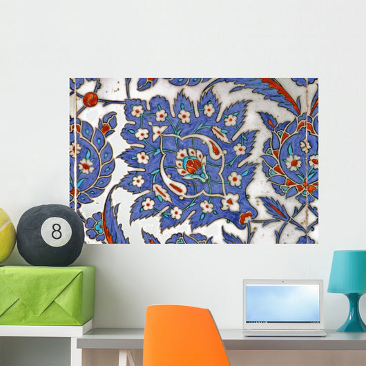 Turkish Tile Rustem Pasa Wall Mural