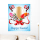 Easter Greeting Card with