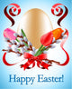 Easter Greeting Card with