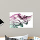 Abstract Smoke Wall Mural