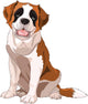 St. Bernard Dog Wall Decal