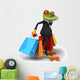 Frog and Tuxedo Wall Decal