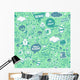 Graffiti Seamless Texture Wall Decal
