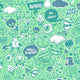 Graffiti Seamless Texture Wall Decal