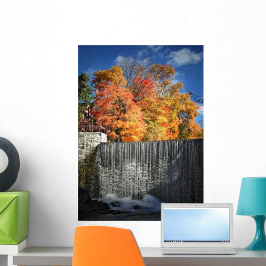 Bright Waterfall Wall Decal