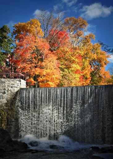 Bright Waterfall Wall Decal