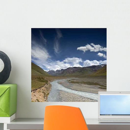 Mountain Valley Wall Decal