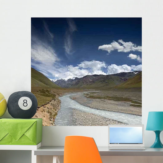 Mountain Valley Wall Decal
