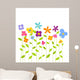 Colorful Spring Flowers Wall Decal