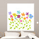 Colorful Spring Flowers Wall Decal