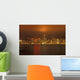 Night Skyline Wall Mural