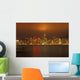 Night Skyline Wall Mural