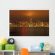 Night Skyline Wall Mural