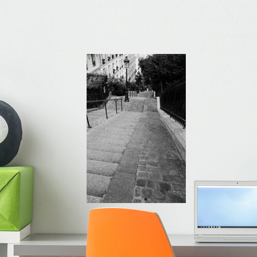 Escalier Montmartre Wall Decal
