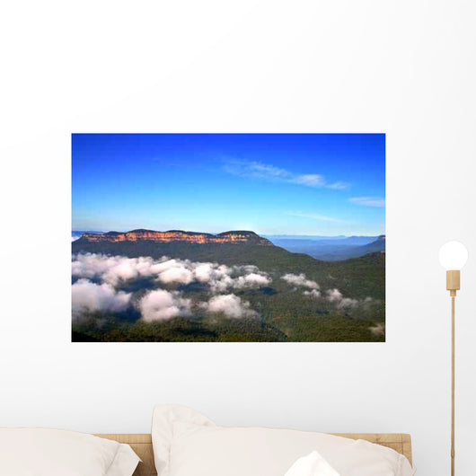 Blue Mountain Wall Decal