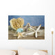 Summer Concept with Seashells Wall Mural
