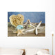 Summer Concept with Seashells Wall Mural