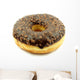 Chocolate doughnut Wall Decal