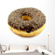 Chocolate doughnut Wall Decal