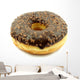 Chocolate doughnut Wall Decal